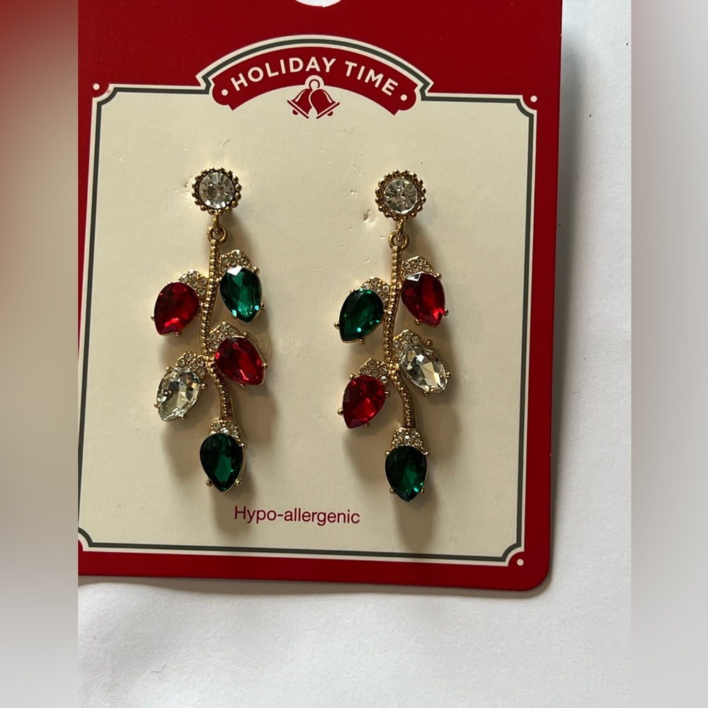 Christmas earrings